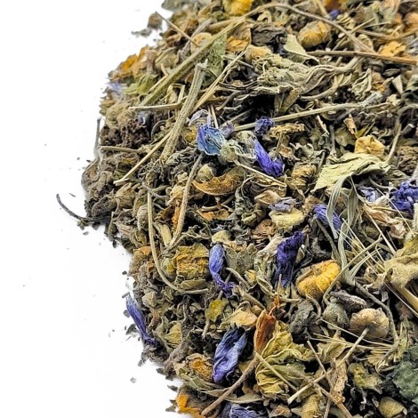 Mauve feuille (Malva Sylvestris)