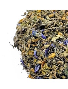 Tè di Malva foglie (Malva Sylvestris) per mal di gola, catarro e voce