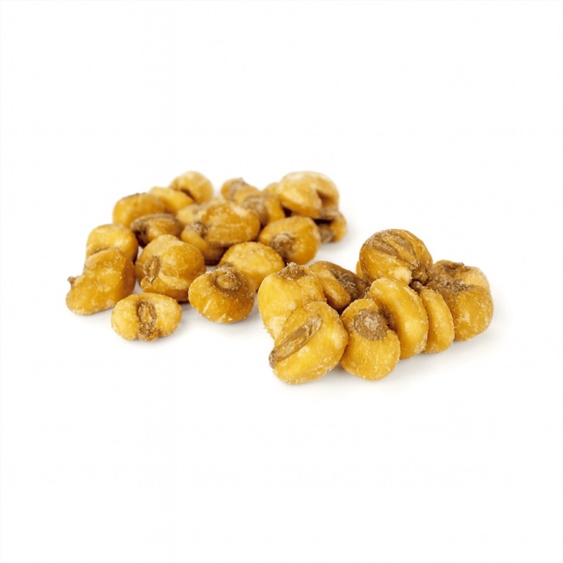 Frittierte Gesalzene Maiskörner | Frucht mit Proteinen und Ballaststoffen