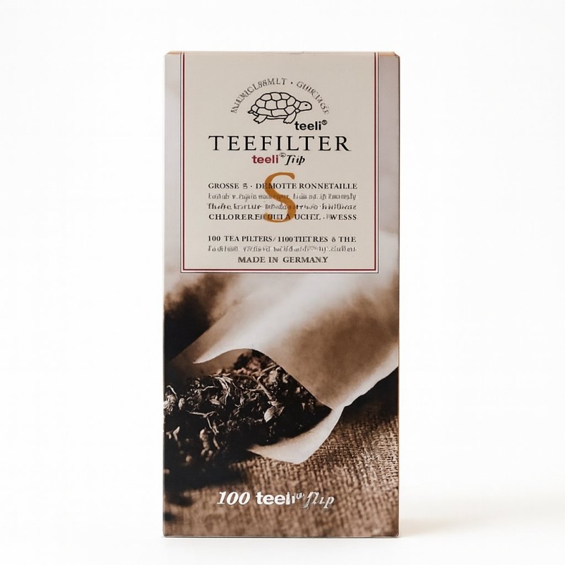 Paper Tea Filters for Tea Size S | Ideal to prepare loose leaf teas