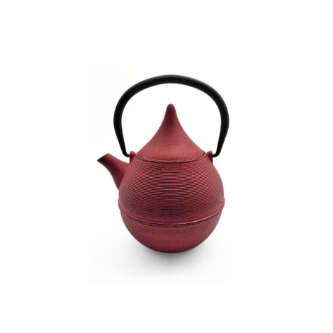 Tetera de Hierro Fundido Rosa Kanji con Capacidad de 700ml e Infusor