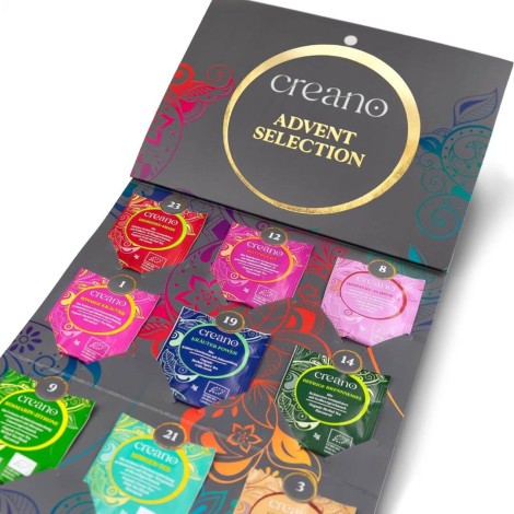 Advent Calendar Set Creano with Organic Teas - 24 Sachets