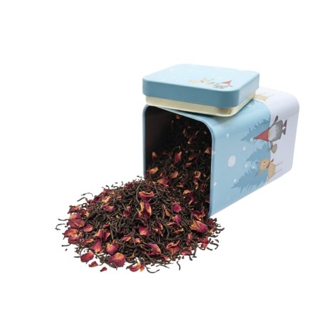 Christmas Elf Tea Tin - 100grs - ideal for preserving tea or coffee
