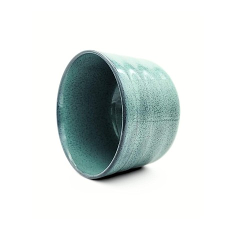 Chawan Taiki Kanji Green – Taza de Cerámica Artesanal para Matcha
