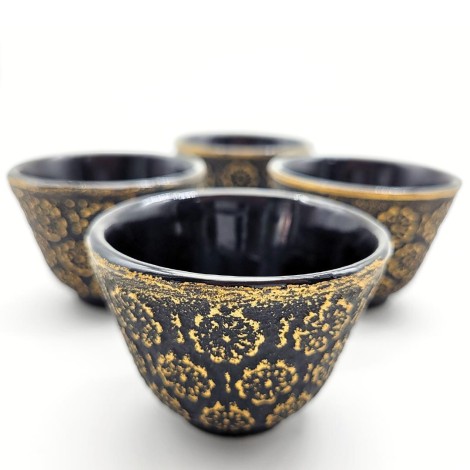 Juego de Tetera de Hierro Fundido Yangste con 4 Tazas – Tradición Japonesa