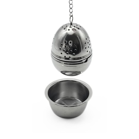 Infusore per Tè Inox - Uovo con Supporto 4 cm - Accessorio Durevole