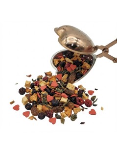 Infusore per Tè a forma di Cuore e Filtri da tè in acciaio inossidabile