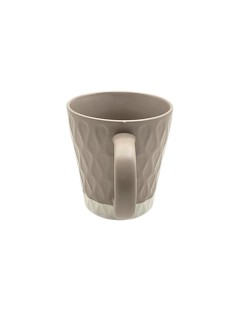 Porzellantasse Cozy Orange - 260 ml – Modernes, strukturiertes Design