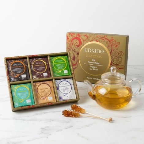 Caja de Tés Ecológicos Creano Premium Classic - 24 Bolsitas