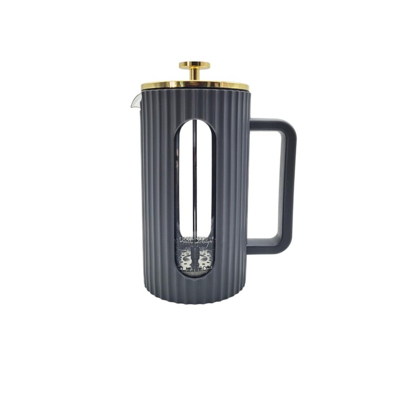 Tea and Coffee Maker Vialli Design 1000ml Gris - Carafe à Piston / Cafetière