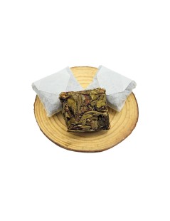 Chá Oolong China Zhang Pin Shui Xuan - 10grs - Folhas inteiras prensadas