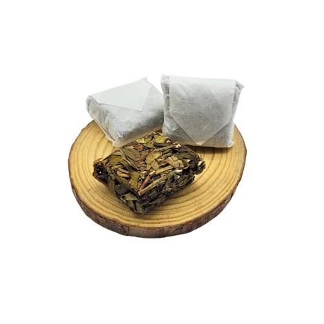 Chá Oolong China Zhang Pin Shui Xuan - 10grs - Folhas inteiras prensadas