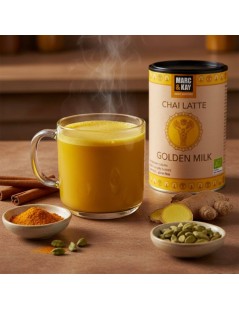Chai Latte Golden Milk Ecológico 250grs – Sabor Envolvente con Cúrcuma