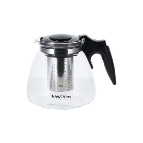 Théière en Verre avec infuseur en acier inoxydable – 1100 ml de capacité