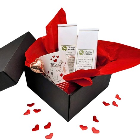 Coffret de Thés​ - The Love Box - Idee Cadeau Saint Valentin 2026
