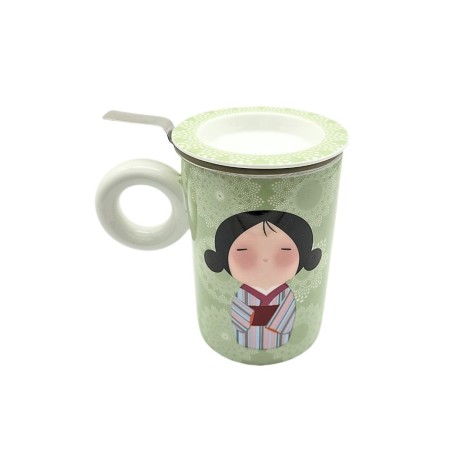 Porcelain Mug Hito Lime – 300ml