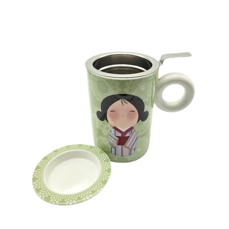 Taza de Porcelana Hito Lime – 300ml