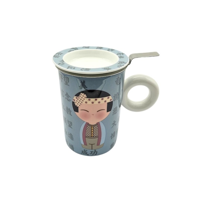 Tasse en Porcelaine Hito Blue – 300ml