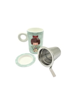 Tasse en Porcelaine Hito Light Green – 300ml