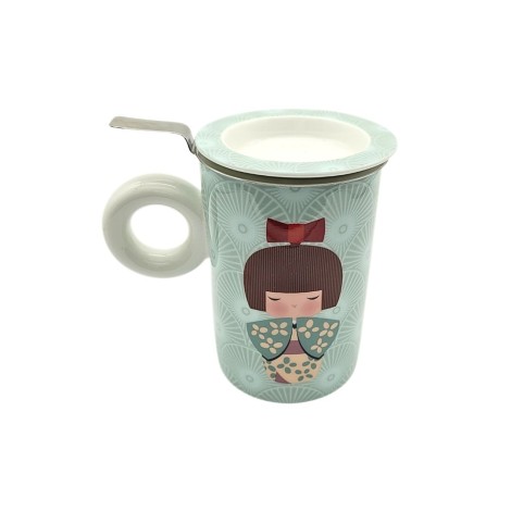 Porcelain Mug Hito Light Green – 300ml