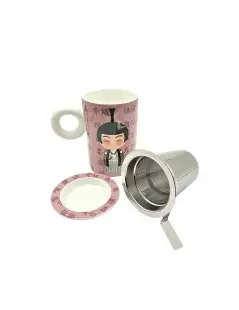 Taza de Porcelana Hito Purple – 300ml