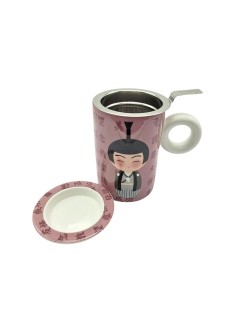 Caneca de Porcelana Hito Purple - 300ml