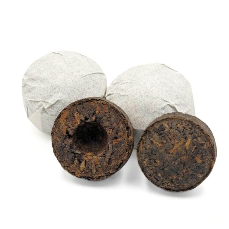 Té Rojo Pu-erh Mini TuoCha