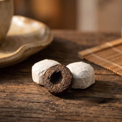 Té Rojo Pu-erh Mini TuoCha