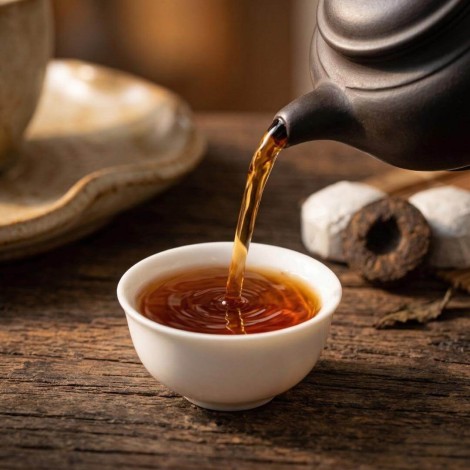 Té Rojo Pu-erh Mini TuoCha