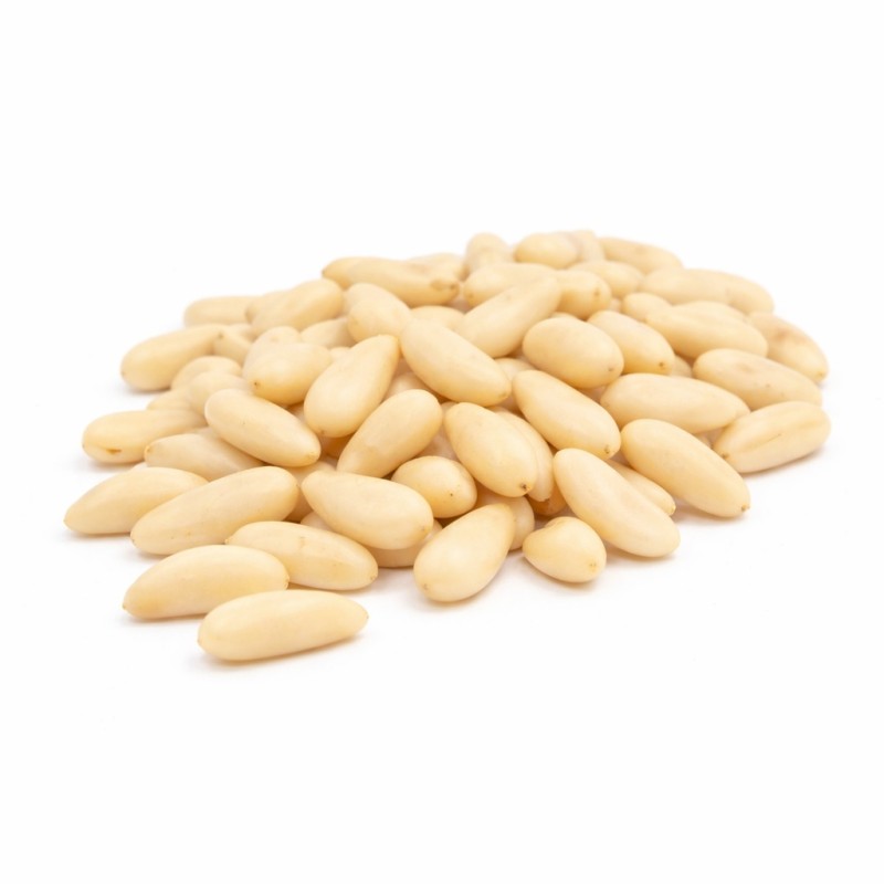 Los piñones sin cáscara | Pinios Seeds | Fuente de Fibra | Fuente de Calcio