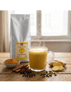Organic Chai Latte Golden Milk 1Kg with Turmeric – Antioxidant Properties