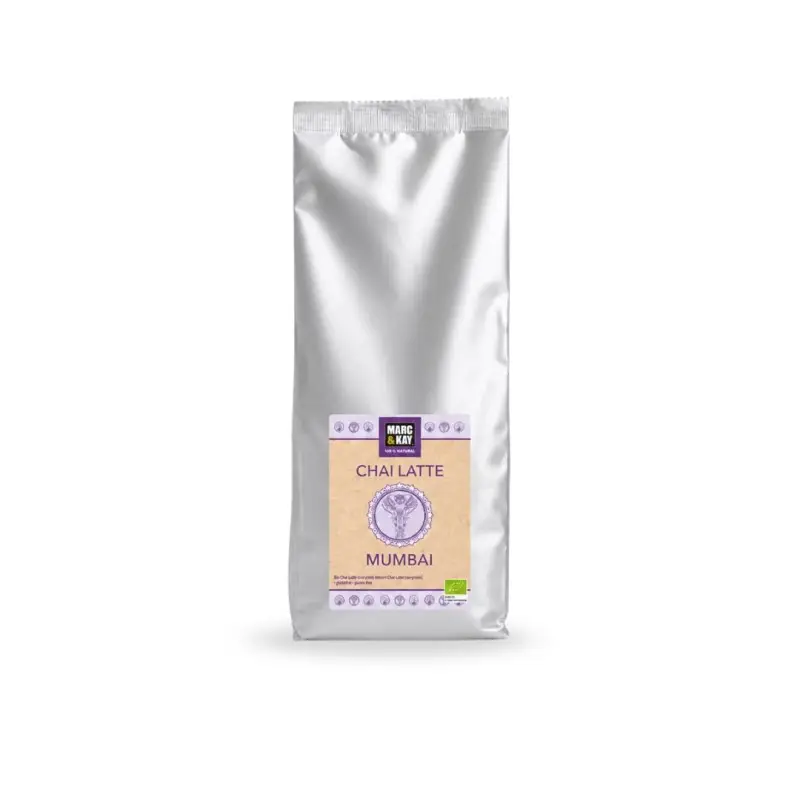 Chai Latte Mumbai Biologico solubile in formato HORECA 1kg - Marc & Kay
