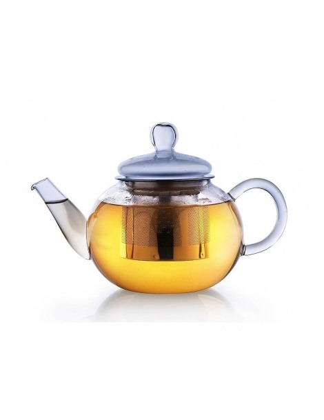 Set di teiera e tazze in vetro da 800 ml filtro per tè e caffè sciolti 4 tazze resistente al calore infusore in acciaio inox porta tazze rimovibili 150 ml 