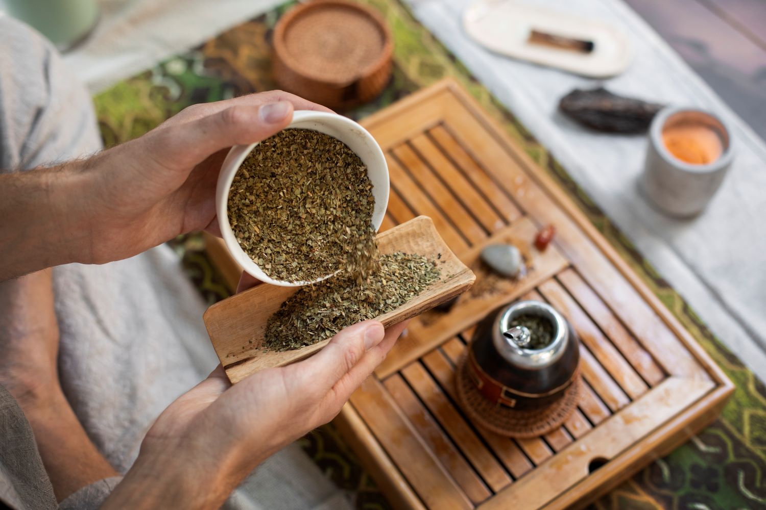 Boisson Énergisante à la Yerba Mate - Saveur Riche entre Thé Noir