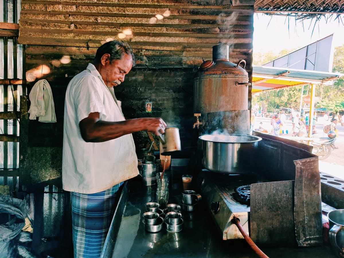 Masala chai latte